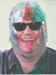 Playing Holi -Varanasi 2010.